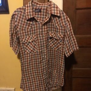 Vintage Levi’s Western Plaid shirt